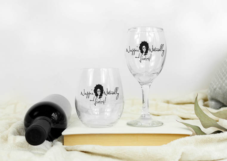 All Thangz Nappie Wine Glass